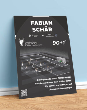 Fabian Schär Goal VS PSG (23/24)