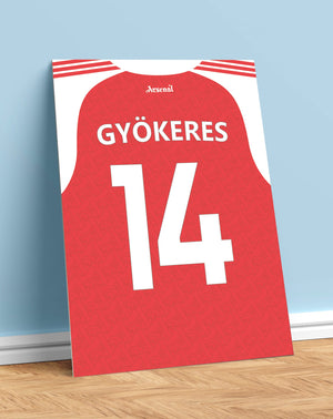 Viktor Gyökeres Shirt Poster (25/26)